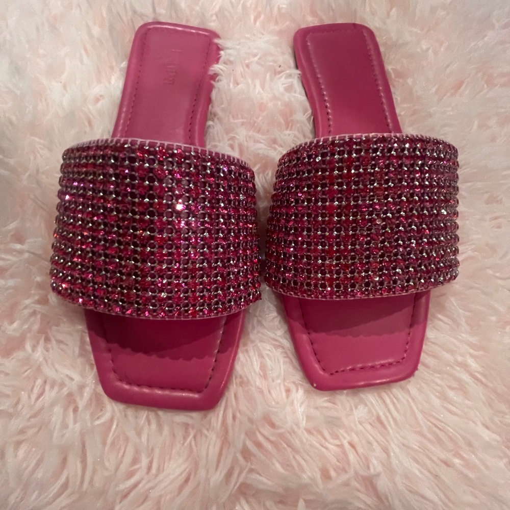 Lightly used pink sandals